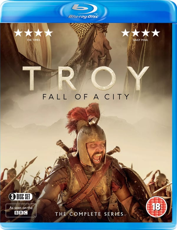 Troy - Fall of a City [18] Blu-ray Box Set Brand New