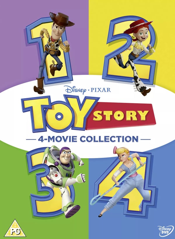 Toy Story: 4-filmsamling (DVD Boksæt) Toy Story: 4-filmsamling (DVD Boksæt)