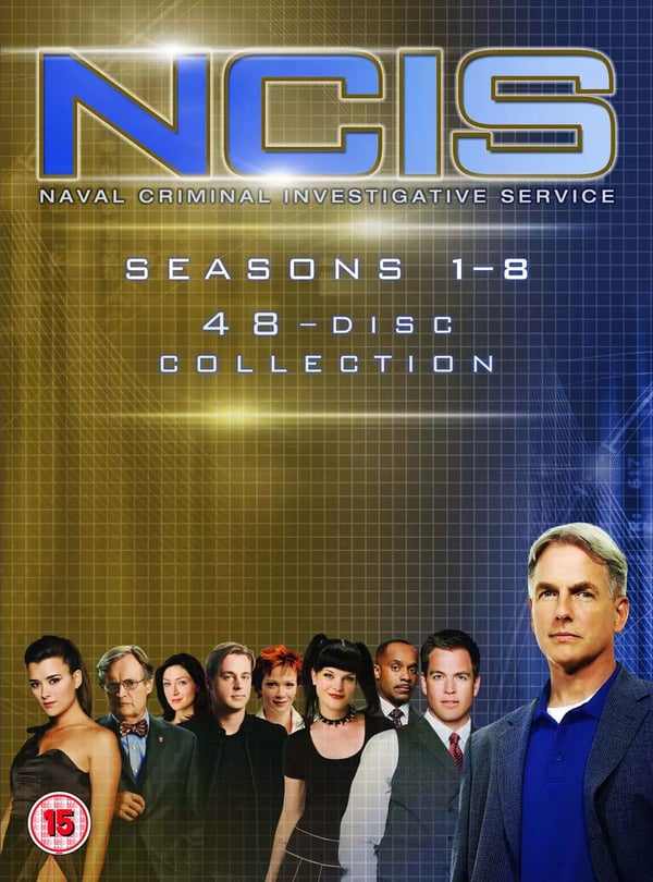 NCIS: Kausi 1-8 DVD-boksi