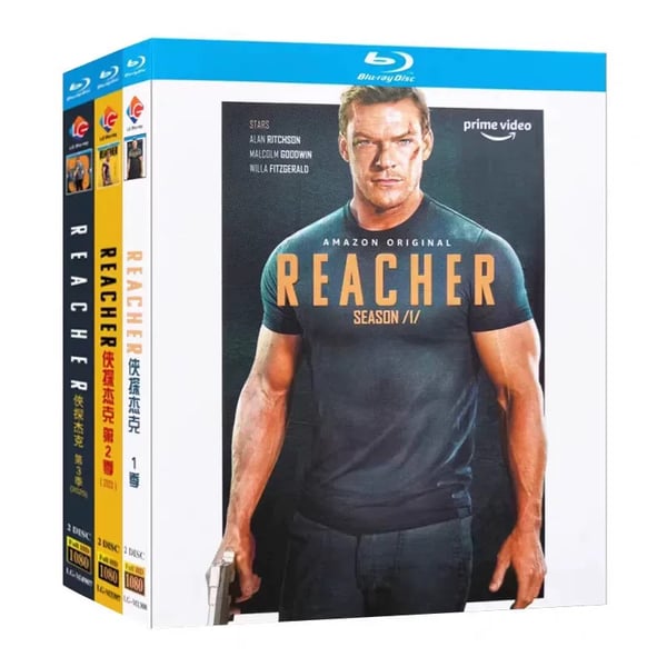 Jack Reacher Season 1-3 Blu Ray Brand New Sealed
