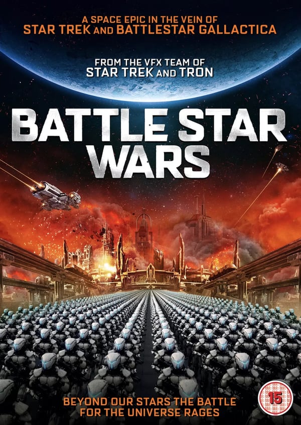 Battlestar Wars [15] DVD Brand New