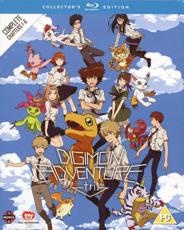 Digimon Adventure Tri: The Complete Chapters 1-6 [PG] Blu-ray Box Set Brand New