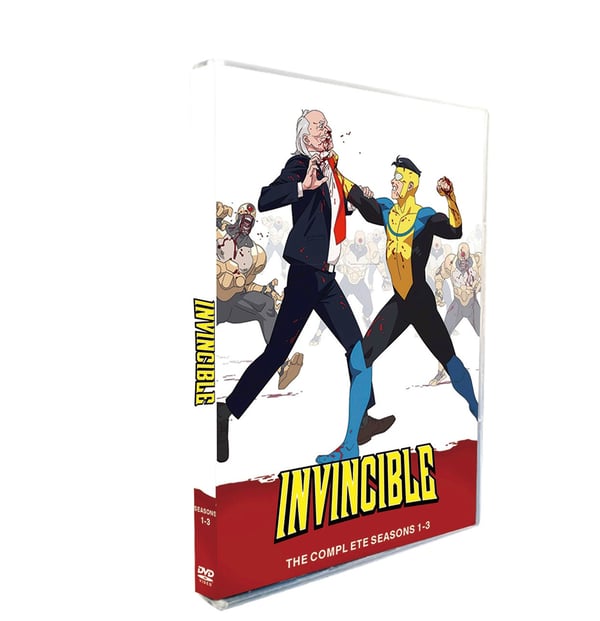 New Invincible Season 1-3 (DVD, 6-Disc) DVD Brand New Sealed