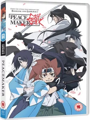 Peace Maker Kurogane: Complete Collection DVD (2018) Mark Williams, Hirata Brand New