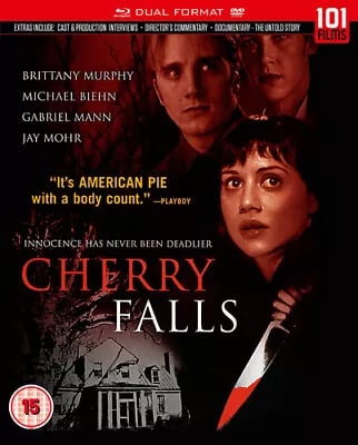 Cherry Falls DVD (2017) Brittany Murphy, Wright (DIR) cert 18 2 discs Blu-ray Brand New