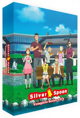 Silver Spoon: Complete Series 1 & 2 DVD (2022) cert 12 4 discs Brand New