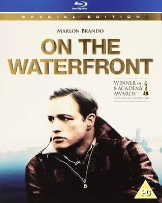 On the Waterfront Blu-Ray (2014) Marlon Brando, Kazan (DIR) cert PG Brand New