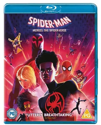 Spider-Man: Across the Spider-verse Blu-ray (2023) Joaquim Dos Santos cert PG Brand New
