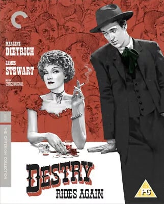 Destry Rides Again - The Criterion Collection Blu-ray (2020) Marlene Dietrich, Brand New Destry Rides Again - The Criterion Collection Blu-ray (2020) Marlene Dietrich, Brand New