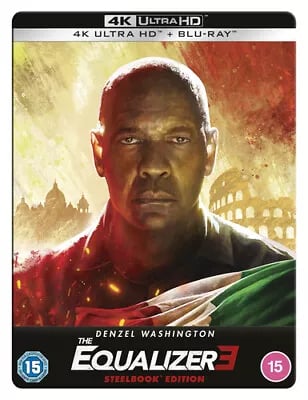 The Equalizer 3 Steelbook Limited Edition [15] 4K UHD Brand New