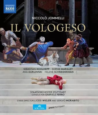 Il Vologeso: Oper Stuttgart (Ferro) Blu-Ray (2018) Jossi Wieler cert E Brand New