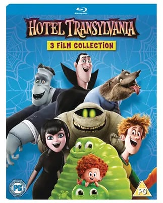 Hotel Transylvania: 3-Film Collection [PG] Blu-ray Box Set Brand New