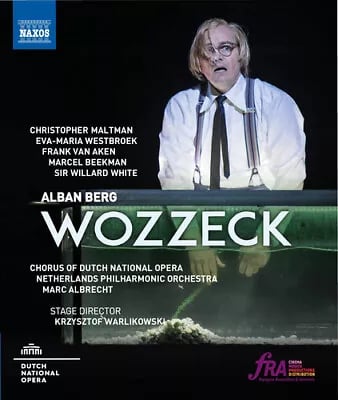 Wozzeck: Dutch National Opera (Albrecht) Blu-Ray (2018) Krzysztof Warlikowski Brand New
