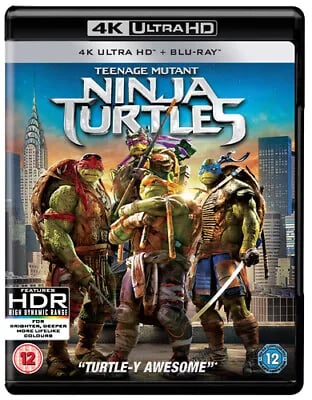 Teenage Mutant Ninja Turtles DVD (2018) Megan Fox, Liebesman (DIR) cert 12 2 Brand New