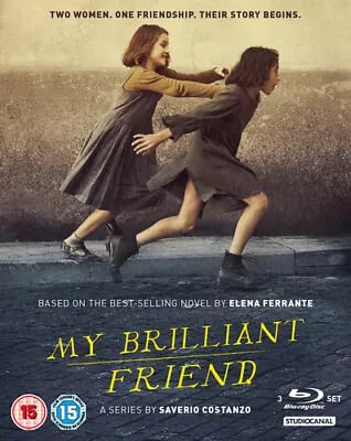 My Brilliant Friend Blu-ray (2019) Elisa Del Genio cert 15 3 discs Brand New