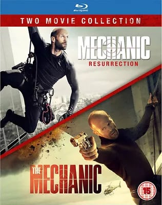 The Mechanic/Mechanic - Resurrection Blu-Ray (2016) Jason Statham, West (DIR) Brand New
