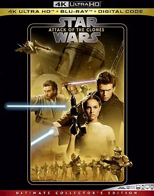 STAR WARS: ATTACK OF THE CLONES [Blu-ray Blu-ray Brand New