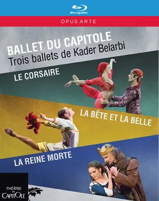 Ballet Du Capitole: Trois Ballets De Kader Belarbi Blu-Ray (2017) David Coleman Brand New