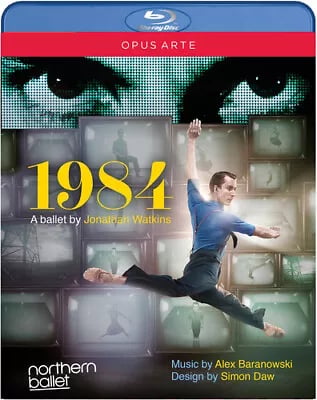 1984: Northern Ballet (Pryce-Jones) Blu-Ray (2018) Ross MacGibbon cert E Brand New