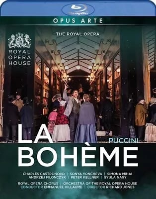 La Bohème: Royal Opera House (Villaume) Blu-ray (2021) Richard Jones cert E Brand New