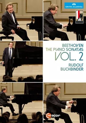 Beethoven Piano Sonatas: Volume 2 Blu-Ray (2016) Ludwig van Beethoven cert E Brand New