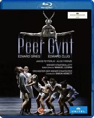 Peer Gynt: Wiener Staatsoper (Hewett) Blu-ray (2020) Simon Hewett cert E Brand New