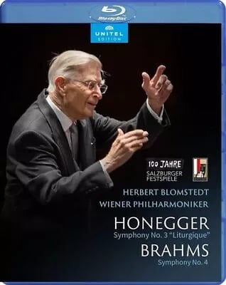 Wiener Philharmonkier: Honegger/Brahms (Blomstedt) Blu-ray (2022) Dick Kuijs Brand New Wiener Philharmonkier: Honegger/Brahms (Blomstedt) Blu-ray (2022) Dick Kuijs Brand New