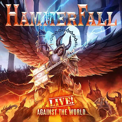 Hammerfall : Live! Against the World CD Album with Blu-ray 3 discs (2020) Brand New