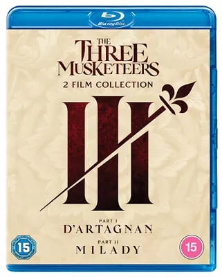 The Three Musketeers: 2 Film Collection Blu-ray (2024) François Civil, Brand New