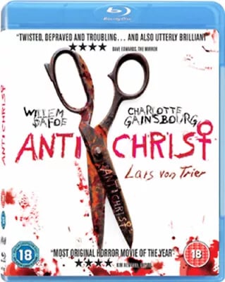 Antichrist Blu-Ray (2010) Willem Dafoe, von Trier (DIR) cert 18 Brand New