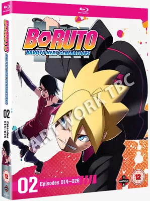 Boruto - Naruto Next Generations: Set 2 [15] Blu-ray Brand New