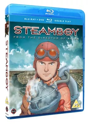 Steamboy DVD (2017) Katsuhiro Otomo cert PG 2 discs Brand New