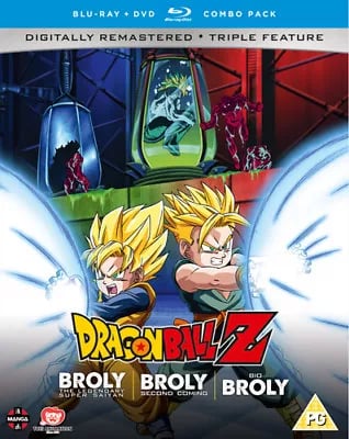 Dragon Ball Z Movie Collection 5: The Broly Trilogy [12] Blu-ray Brand New