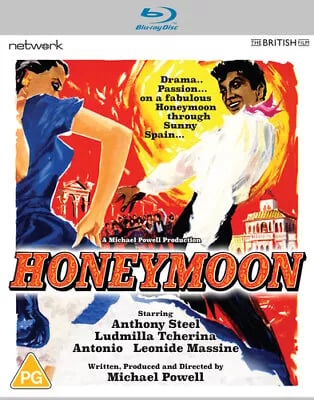 Honeymoon Blu-ray (2021) Anthony Steel, Powell (DIR) cert PG Brand New