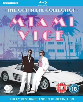 Miami Vice: The Complete Collection Blu-Ray (2016) Olivia Brown cert 18 25 Brand New