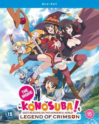 KonoSuba!: Legend of Crimson - The Movie Blu-ray (2023) Takaomi Kanasaki cert Brand New
