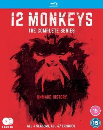 12 Monkeys: The Complete Series [15] Blu-ray Box Set Brand New