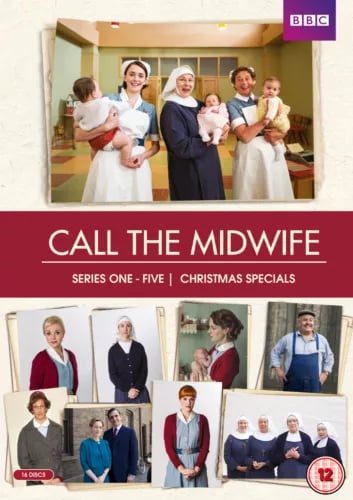 Call the Midwife: Series 1-5 [12] DVD Box Set Brand New