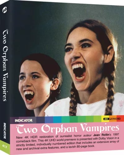 Two Orphan Vampires [15] 4K UHD Limited Edition