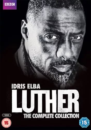 Luther: Sesong 1-4 Bokssett (DVD, 15 år) Luther: Sesong 1-4 Bokssett (DVD, 15 år)