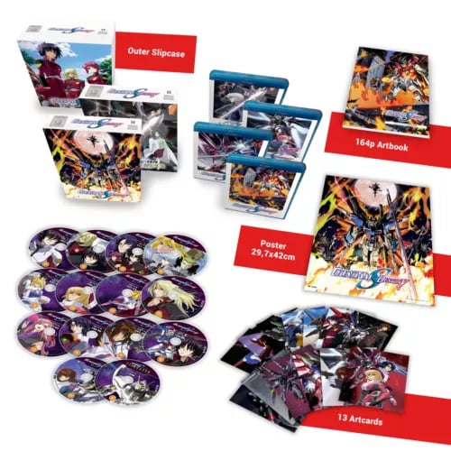 Mobile Suit Gundam SEED - Destiny: Complete Collection [12] Blu-ray Box Set Brand New