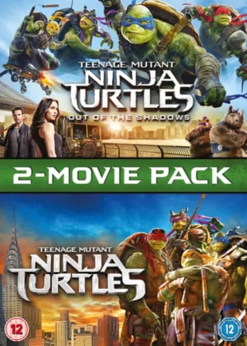 Teenage Mutant Ninja Turtles: 2-Movie Pack [12] DVD Box Set Brand New
