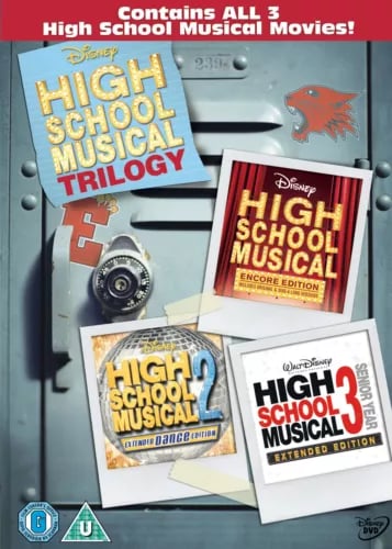 High School Musical 1-3 DVD Box Set - Zac Efron