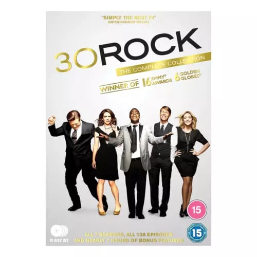 30 Rock: The Complete Series [15] DVD Box Set Brand New