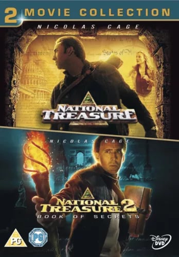 National Treasure 1 and 2 [PG] DVD Brand New