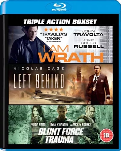 I Am Wrath/Left Behind/Blunt Force Trauma Blu-ray Box Set