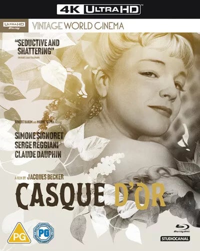 Casque d'Or Blu-ray (2022) Simone Signoret, Becker (DIR) cert PG 2 discs Brand New