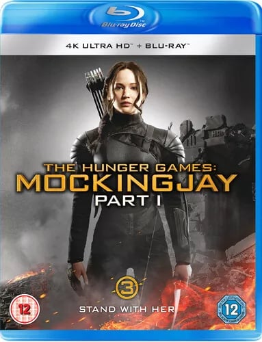 The Hunger Games Mockingjay Part 1 4k Ultra-HD [Blu-ray] [2018], DVD, , Brand New