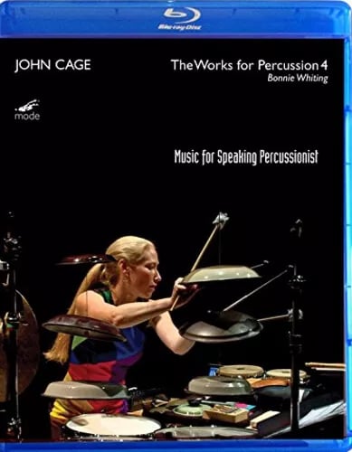 John Cage: The Works for Percussion 4 - Bonnie Whiting Blu-Ray (2018) John Cage Brand New