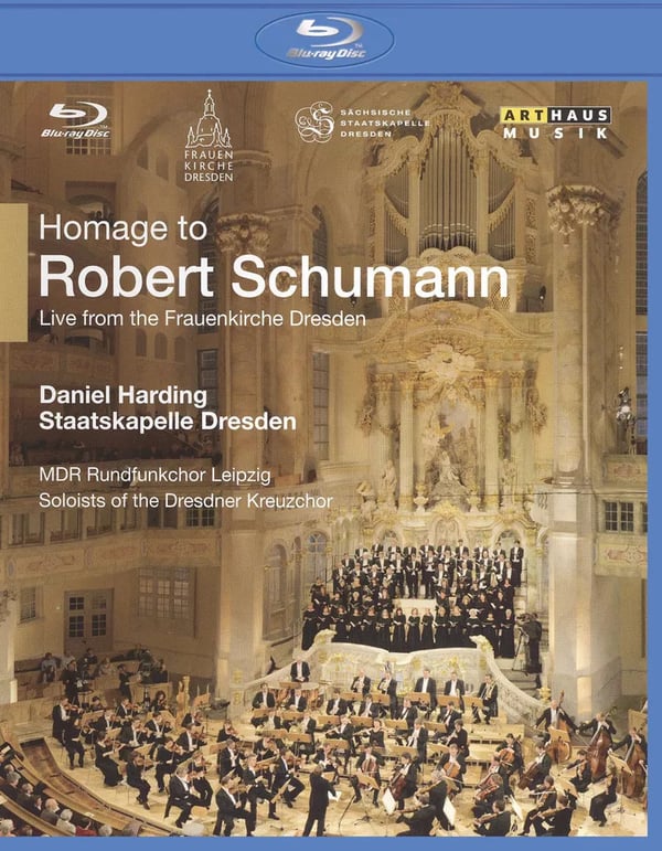 Schumann: Homage (Staatskapelle Dresden) DVD (2010) Daniel Harding cert E Brand New